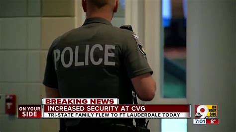 Increased Security At Cvg Youtube