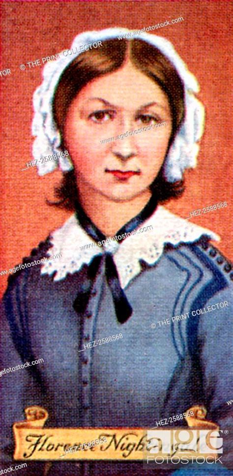 Florence Nightingale 1820 1910 English Social Reformer And