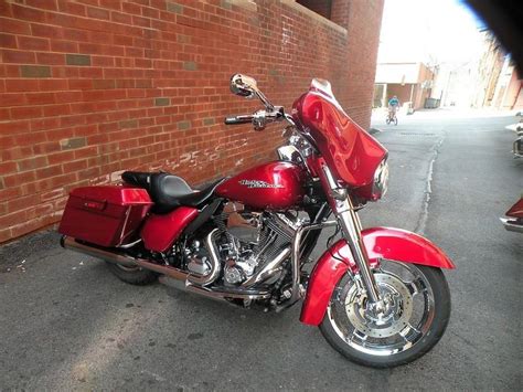2012 Harley Davidson® Flhx Street Glide® Candy Apple Red Metal Flake