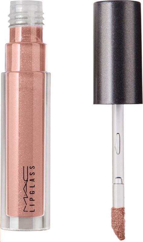 Mac Lipglass Prrr Soft Pinky Peach W Icy Shimmer In Lip