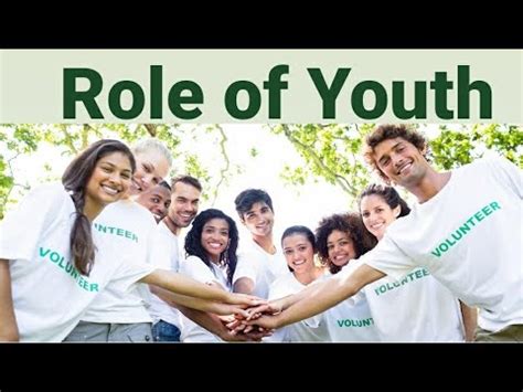 Role Of Youth In Nation Development Youtube