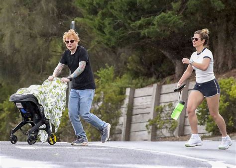 Ed Sheeran And Cherry Seaborn Head Out For A Walk With Their Daughter 32 Photos Thefappening