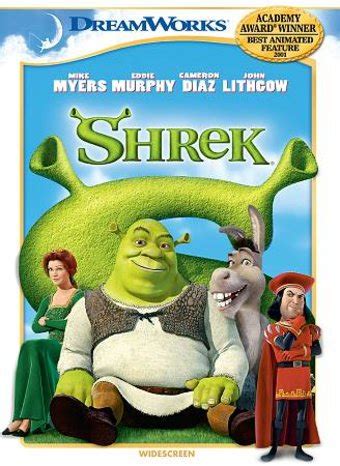After defeating the dragon and lord farquaad to win the heart of princess fiona; Shrek (Widescreen) DVD (2001) - Dreamworks Animated ...