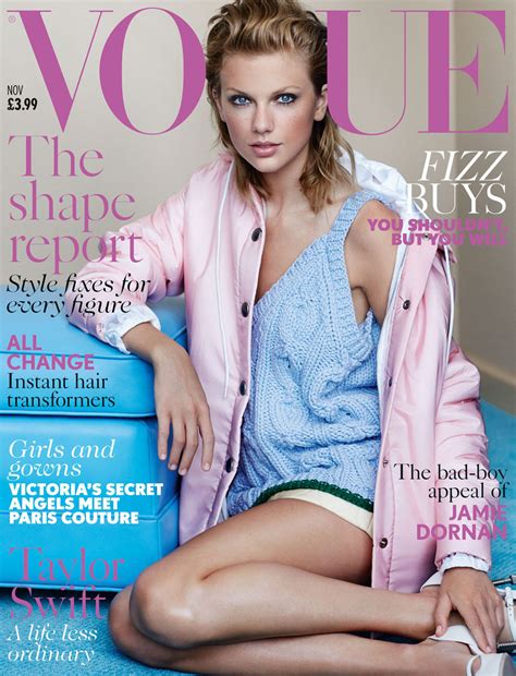 Diary Of A Clotheshorse Taylor Swift Covers Vogue Uk November 2014