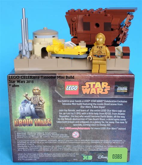 Star Wars Lego Celeb2015 Tatooine Mini Build Star Wars Leg Flickr