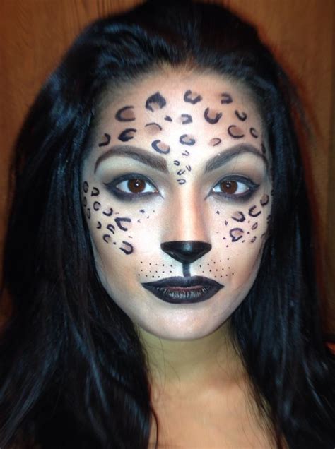 leopard halloween leopard makeup halloween halloween makeup