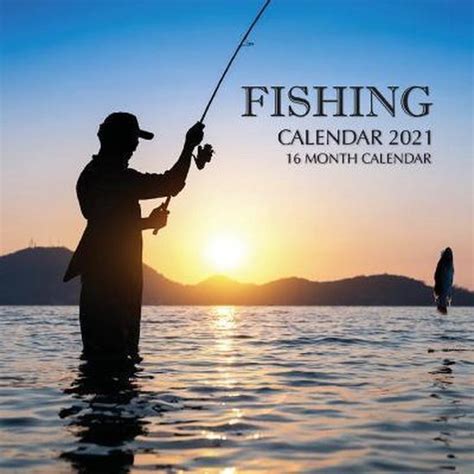 Fishing Calendar 2021 Golden Print 9798679255906 Boeken
