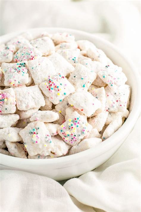 Funfetti Puppy Chow Homemade Hooplah