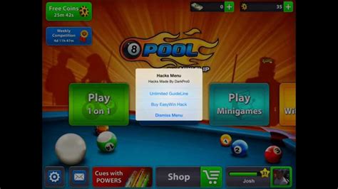 But if you are here then it seems beyond the difficulties of winning matches, you wanna win every match and tournament. Unlimited Guidelines- 8 Ball Pool Hack - YouTube