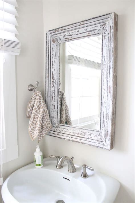 20 Of The Most Creative Bathroom Mirror Ideas Housely Shabby Chic