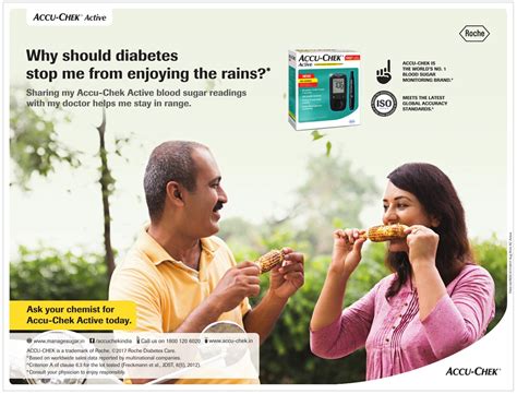 Accu Chek Active Why Should Diabetes Stop Me From Enjoying The Rains Ad