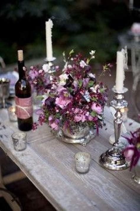 Purple Wedding Plum Colored Reception Decor 2066062
