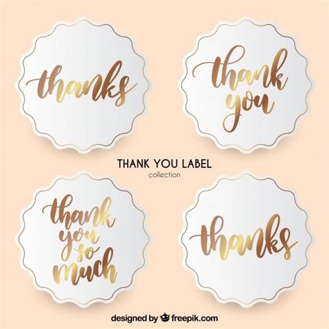 Custom vinyl stickers clear stickers permanent stickers matte stickers holographic stickers try our products for free. Download Thank You Label Collection for free in 2020 | Thank you labels, Menu card template ...