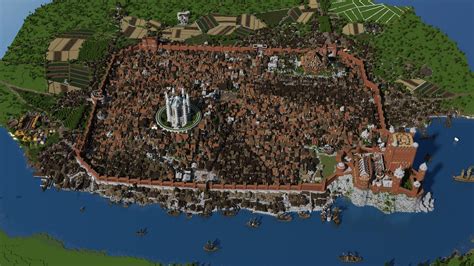 Aerial View Of Kings Landing 2560x1440 Chunky