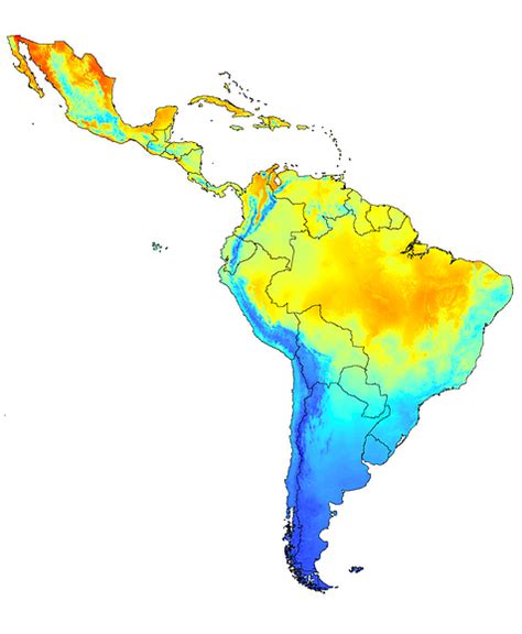 Climatesa Climate Data For South America