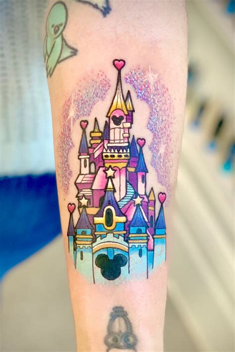 Share More Than 73 Disney Castle Tattoo Best Thtantai2