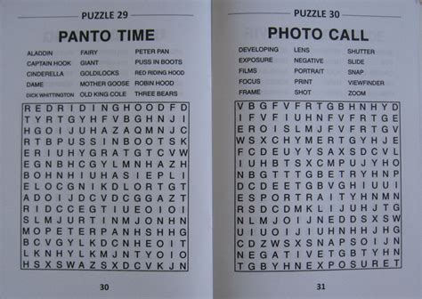 Large Print Word Search Puzzle Book Purple