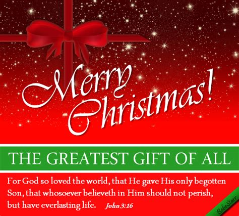 Greatest Gift Of All Free Religious Blessings ECards Greeting Cards