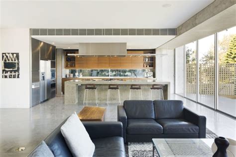 16 Times When Concrete Floors Made Living Rooms Look Stunning