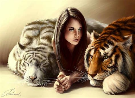 Pin By Charmaine Smit On Fantasy Art Big Cats Art Tiger Art Spirit