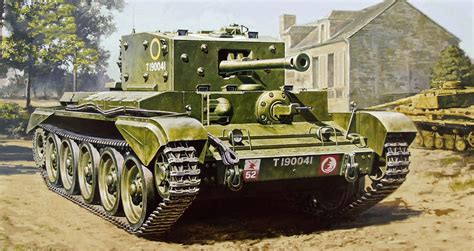 Рисунок Cruiser Tank Mark Viii A27m Cromwell Mkiv на