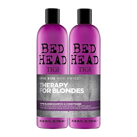 Shop Tigi Bed Head Colour Combat Dumb Blonde Tween Duo Ml X