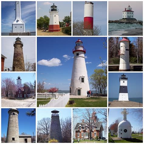 Lake Erie Lighthouses On Lake Erie