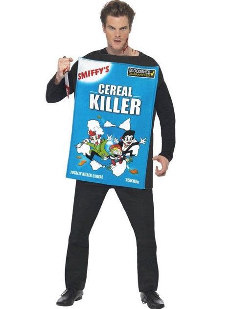 Funny Cereal Killer Halloween Costume Mens Halloween Costumes
