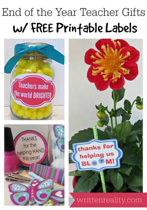 Check spelling or type a new query. End of the Year Teacher Gifts - Written Reality
