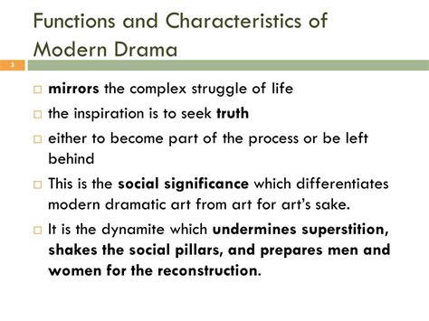 Ppt Drama Ii Modern Drama An Overview Powerpoint Presentation Free