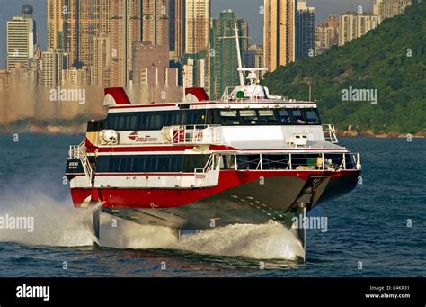 Hong Kong à Macau Ferry Turbo Jet Hong Kong Chine Photo Stock Alamy