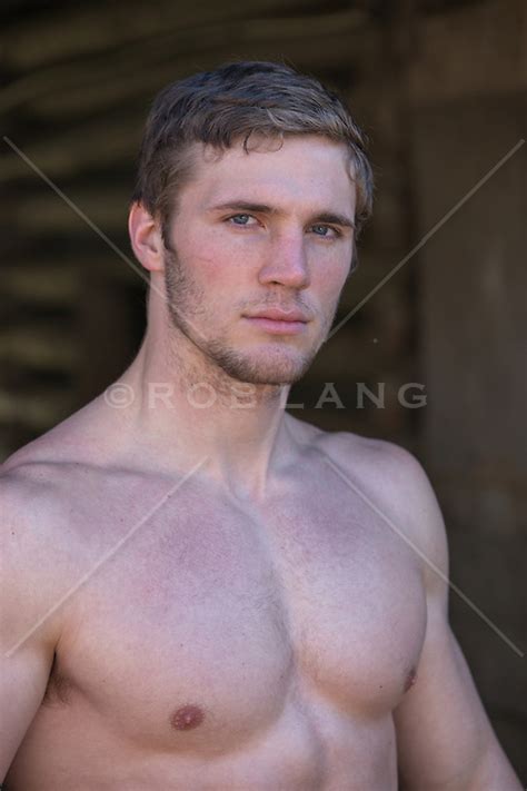 Good Looking Athletic Man Without A Shirt Rob Lang Images Licensing