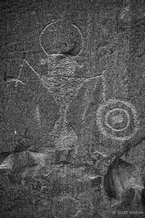 Petroglyph Escalante River Canyon Utah Scott Walton Photographs