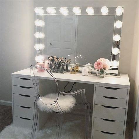 Hollywood vanity mirror with lights makeup vanity mirror. Hollywood Makeup Vanity Mirror with Lights-Impressions ...