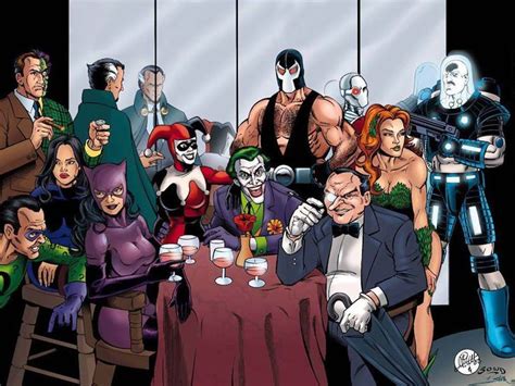 Batman Villains Wallpaper Gotham Villains Batman Batman Comics