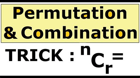 Combination Formula