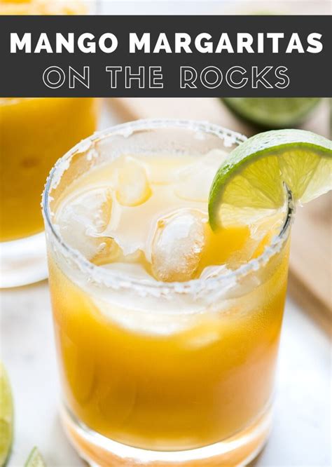 Mango Margarita Frozen And On The Rocks Isabel Eats Recipe Mango