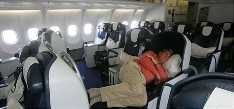 Not All Plane Beds Are Equally Restful New York Times