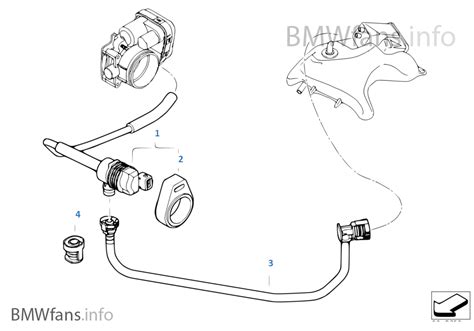 Fuel Tank Breather Valve Bmw 5 E60 530i M54 Europe