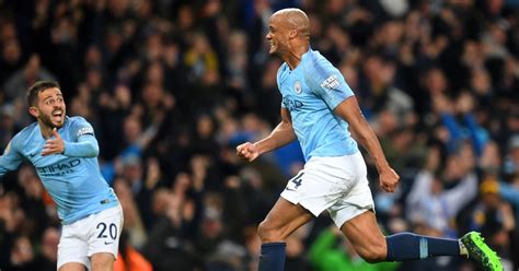 Vincent kompany stunner leaves champions one win from title. Man City vs Leicester highlights and reaction as Vincent ...