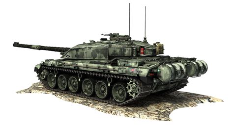 3d Challenger 1 Battle Tank