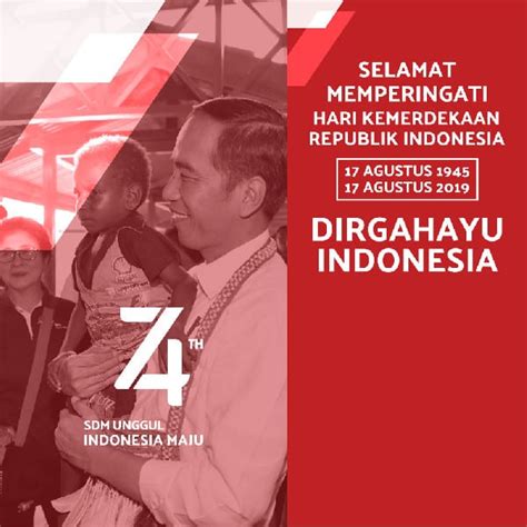 Download pelbagai contoh poster hari kemerdekaan malaysia. 10+ Contoh Desain Poster HUT Kemerdekaan Indonesia Ke 74