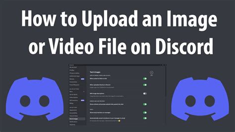 How To Upload An Image Or Video File On Discord YouTube