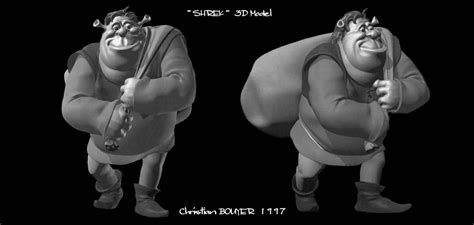 Shrek Character Concept Art