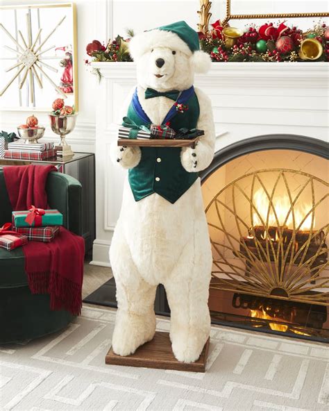 Ditz Designs By The Hen House Jingle Polar Bear Butler 58 Horchow