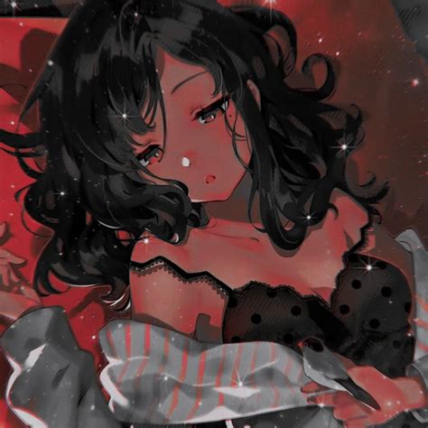 Black And Red Aesthetic Pfp Anime