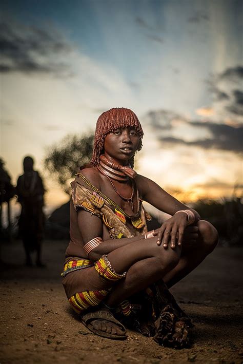 Hamer Sunset African Sunset Tribes Women National Geographic