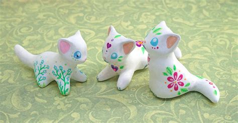 White Flower Kittens By Ailinn Lein On Deviantart