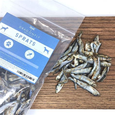 Dragonfly Products Dried Sprats For Dogs And Cats Natural Fish Treat Eu