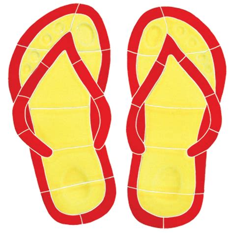 Flip Flops Red 10x10 Pools And Surfaces Distributor